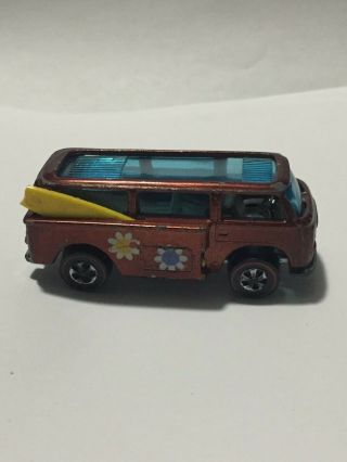 Hot Wheels Redline Brown Beach Bomb All With Board
