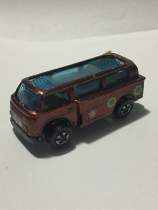 Hot Wheels Redline Brown Beach Bomb all with board 2