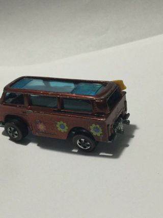Hot Wheels Redline Brown Beach Bomb all with board 3