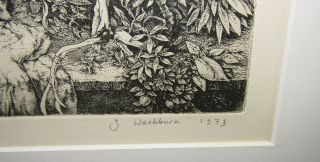 Stan Washburn ' 73 Etching 