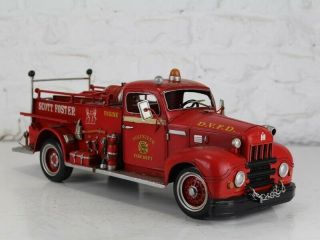 Highway 61 - 1/16 Scale 1968 Chevrolet / Gmc Pumper Fire Truck Kane County,  Ct