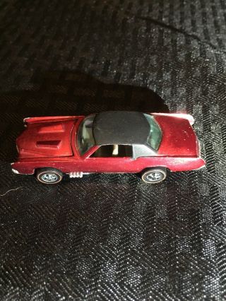 Outstanding Redline Hot Wheels Red 1967 Custom Eldorado Hong Kong All