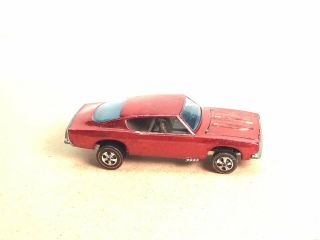 Hot Wheels Redline Custom Barracuda In Red.  Hong Kong 2