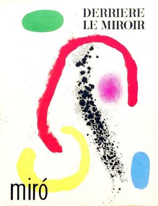 Joan Miro,  Dlm No.  125 - 126,  1961 Mourlot Cover Lithograph