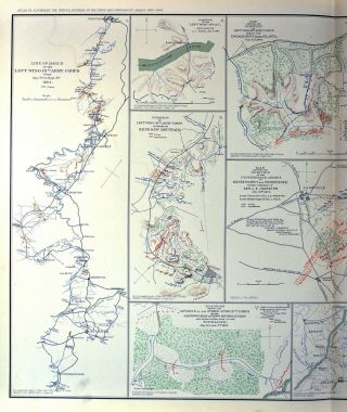 Civil War Map Atlanta Campaign Kenesaw Marietta Chattahoochee Georgia Cassville 2