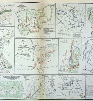 Civil War Map Atlanta Campaign Kenesaw Marietta Chattahoochee Georgia Cassville 3