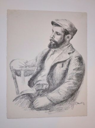 Pierre - August Renoir,  Louis Valtat,  Lithograph Circa 1904,  Edition Of 1000