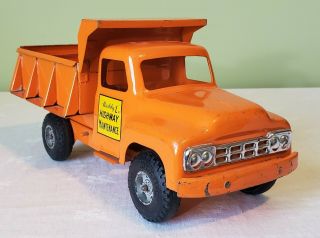 Early Buddy L Toys Ford Cab Highway Maintenance Dump Truck 50 