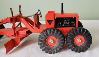 Early Nylint Toys Galion ROAD GRADER TRUCK 50 ' s V RARE 100 7