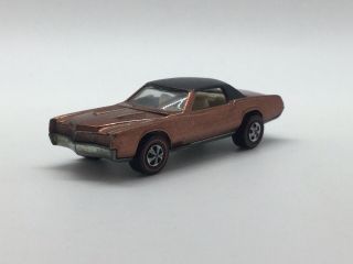 Hot Wheels Redline Custom Eldorado Brown/copper Made In U.  S.  A.  1968
