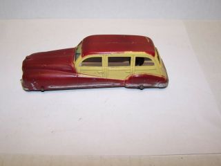 Rare Tootsietoy 1948 6 " Buick Estate Wagon Closed Grill Tootsie Toy