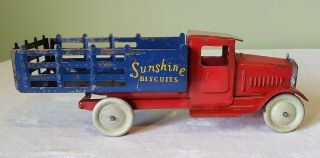 Metalcraft Toys White Trucks Private Label Sunshine Biscuits Delivery Truck 30 