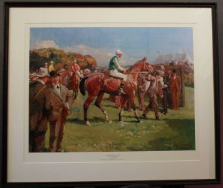 Sir Alfred Munnings At Hethersett Races