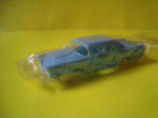 F&f 1954 Mercury Xm 800 Cereal Premium Toy Car / Lakeland Blue / Mip