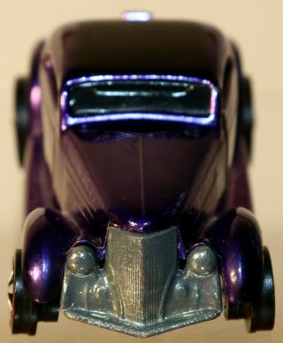 DTE 1969 HOT WHEELS REDLINE 6253 METALLIC PURPLE CLASSIC ' 36 FORD COUPE BL INT 3
