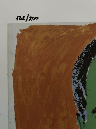 Andy Warhol 1986 Print Hand Signed with Certificate,  Resale $3,  850 5