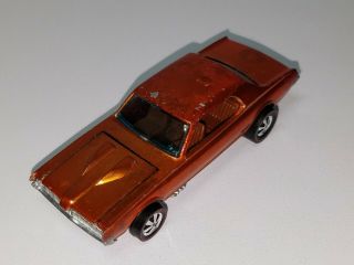 Vintage Hot Wheels Redline 1967 Custom Cougar Candy Orange