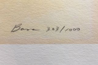 James Bama Sage Grinder Hand Signed & Numbered 1976,  303/1000 Limited Edition 3