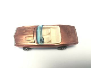 Redline Hotwheels Custom Firebird,  Copper with White Interior Rare, 3