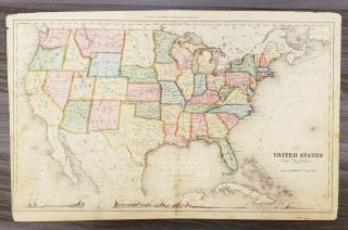 Antique Map Of The United States By: Rand Mcnally,  1880