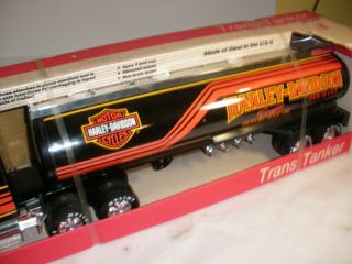 Nylint Trans Tanker Harley Davidson Semi Tractor Trailer Truck 4