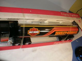 Nylint Trans Tanker Harley Davidson Semi Tractor Trailer Truck 6