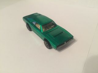 Hot Wheels Redline - 1968 Custom Dodge Charger - Green -