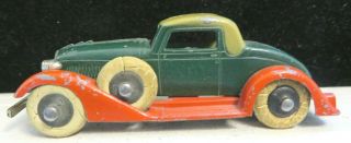 Tootsietoy 1930 ' s Graham Series Car 0614 6 Wheel Convertible Coupe Shape 2