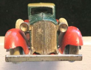 Tootsietoy 1930 ' s Graham Series Car 0614 6 Wheel Convertible Coupe Shape 3