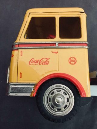 Vintage 1959 - 1960 Goso Coca - Cola Truck,  Tin Litho,  Friction Drive.  Ultra Rare