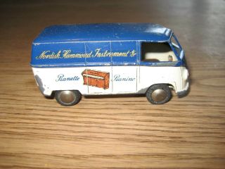 Tekno Denmark - No.  413 - Rare - Vw Split Van - Early Model - W/nordisk Decals - 1950 
