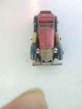 Tootsietoy 1930 ' s Graham Series Car RARE 0611 6 Wheel Roadster 2