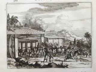 Montanus America Print Sugar Mill Brazil - 1671