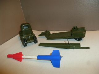 Rare Tootsietoy 1958 - 60 RC 180 Army Rocket Launcher 8  1/2 Long. 5