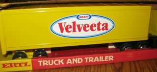 Ertl International Harvester Semi Tractor Truck Toy Kraft Velveeta Cheese 3605 4