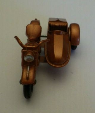 Matchbox Lesney Harley Davidson Motorcycle And Sidecar 66 CN 2