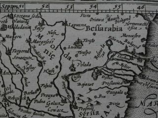 1608 HONDIUS Mercator Atlas map ROMANIA - Walachia Bulgaria Serbia Romanie 3