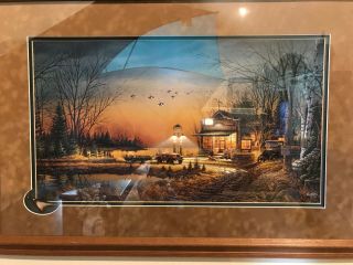 Terry Redlin,  Welcome To Paradise,  Signed And Framed With