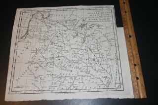 antique map lithuania poland 1790 Russia Baltic 3