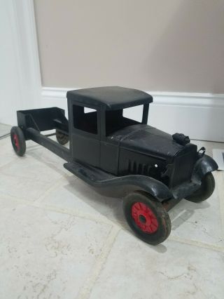 Very Rare 1934 Antique Buddy L Ride On Saddle Speedster Toy Truck