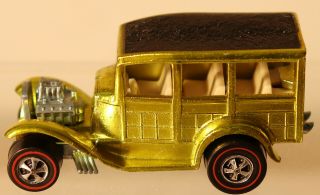 Dte 1969 Hot Wheels Redline 6251 Metallic Yellow Classic 