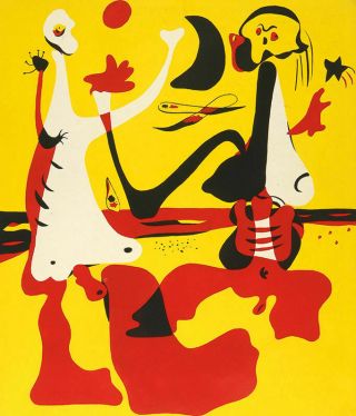 D`aci I D`alla.  Special Room.  With The Color Lithograph Of Joan Miró
