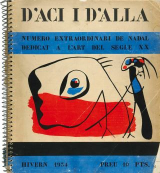 D`Aci i D`Alla.  Special room.  With the color lithograph of Joan Miró 2