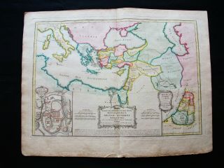 1778 Zannoni - Rare Map: Africa,  Asia Minor,  Middle East,  Mediterranean,  Egypt