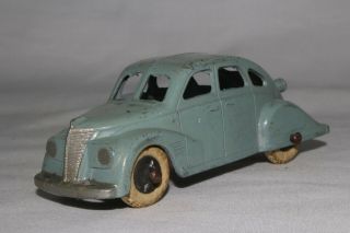 Tootsietoy 1937 Lincoln Zephyr Sedan,  Blue,