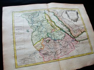 1778 ZANNONI - rare map: AFRICA,  ERITREA,  SUDAN,  DJIBOUTI,  RED SEA,  ARABIA,  ETHI 4