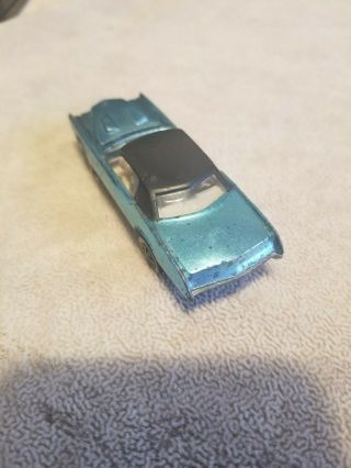 Hot Wheels Redline 1968 Custom Eldorado Light Blue w/Cream Interior stamp error? 2