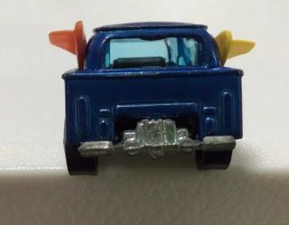 1969 Hot Wheels redline blue Volkswagen Beach Bomb Mattel van w/surfboards 6