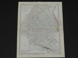 Antique Maps,  Samuel Butler C.  1863 11 Russia