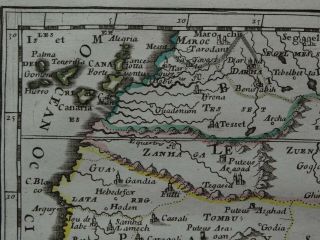 1656 SANSON Atlas map WESTERN AFRICA - Guinea Nigeria Gambia Mauritania Niger 3